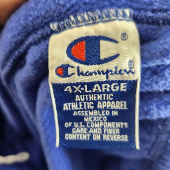 RARE Vintage 97-98 Champion NFL Tennessee Oilers  Sweatpants 4XL - Picture 4 of 11